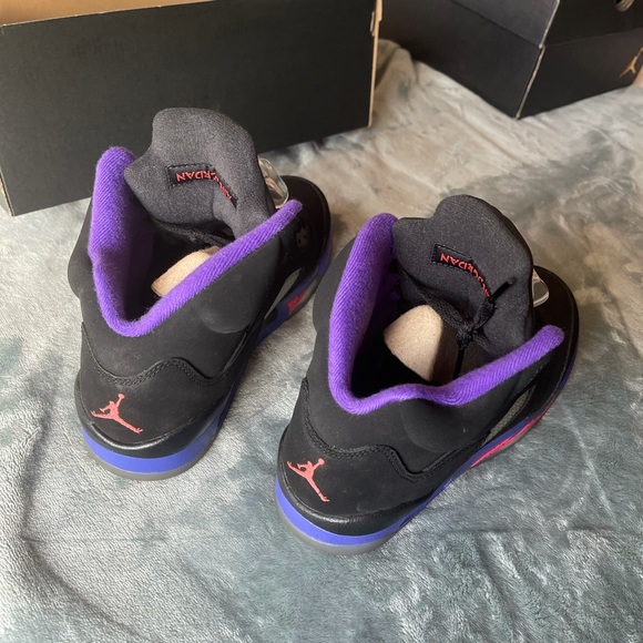 Authentic AIR JORDAN 5 RETRO GG 'RAPTORS' - Picture 4 of 5